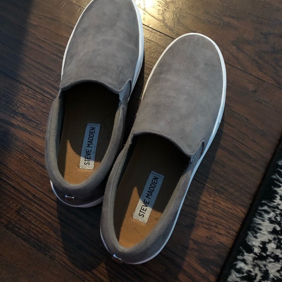 Gray Steve Madden Sneakers - Picture 1 of 3